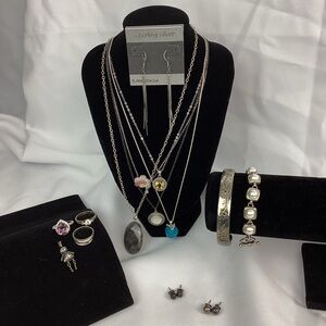 Vintage Estate Sterling Silver Jewelry Bundle – Curated Collection